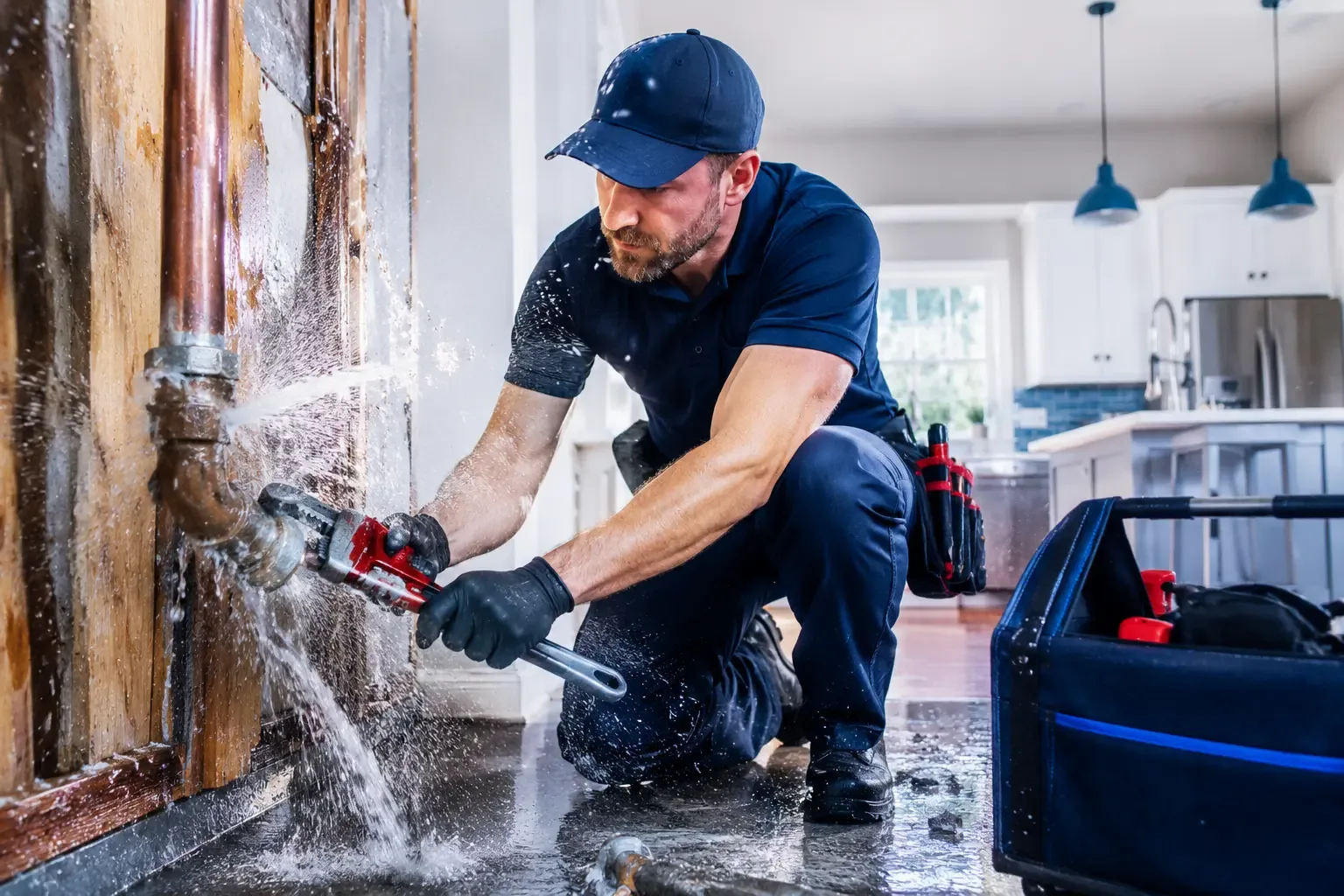 Local emergency pipe repair professionals in Poole, KY